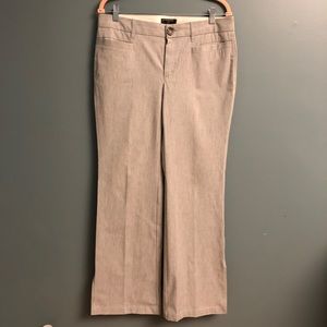 Banana Republic Light Gray Trousers Size 10R